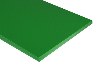 GREEN EXP PVC 3mm 4x8FT - Green Expanded PVC Sheets